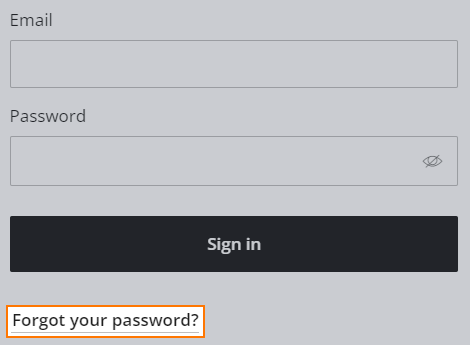 Trouble Signing In Screenshot